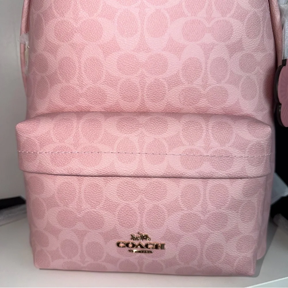 NWT Coach Pink Backpack - Picture 3 of 10